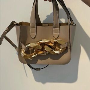 JW ANDERSON Taupe Chain Bag